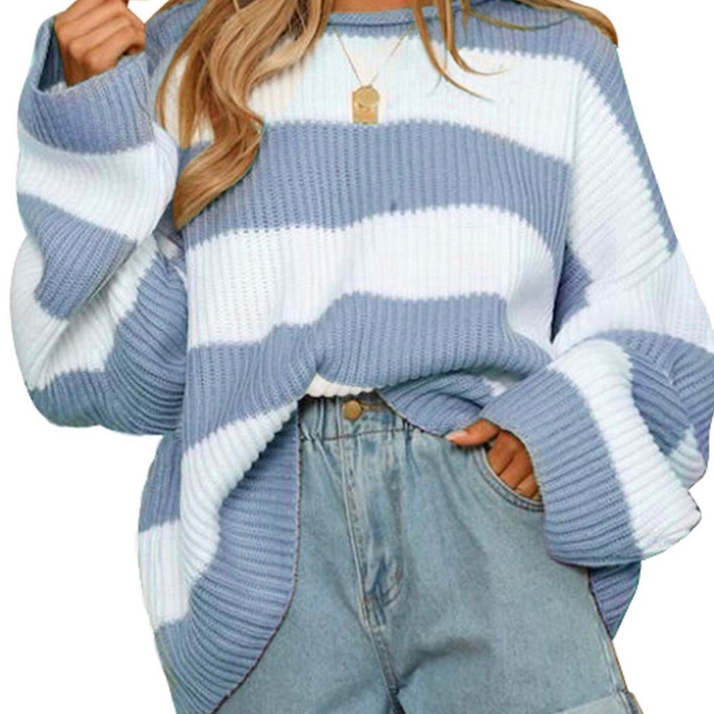 NWT CHUNKY BLOCK SWEATER